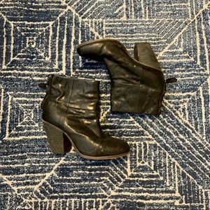 Rag & Bone Newbury Boots, Black Leather